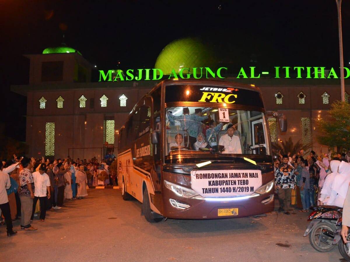 Seluruh JCH Kabupaten Tebo 2019 Telah di Berangkatkan
