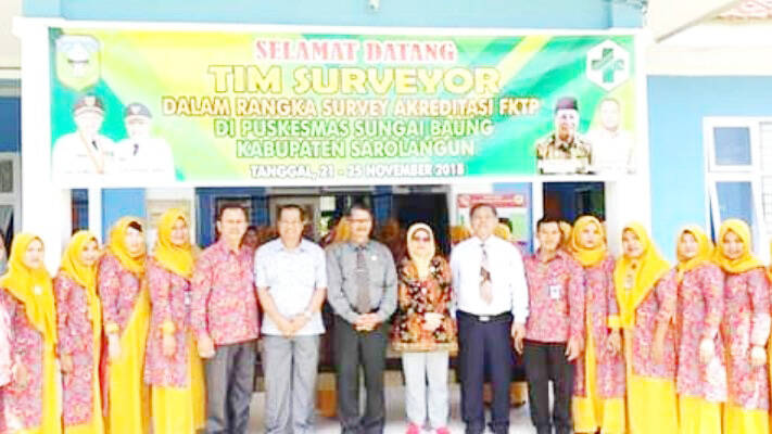 Seluruh Puskesmas Di Sarolangun Terakreditasi Tahun 2019