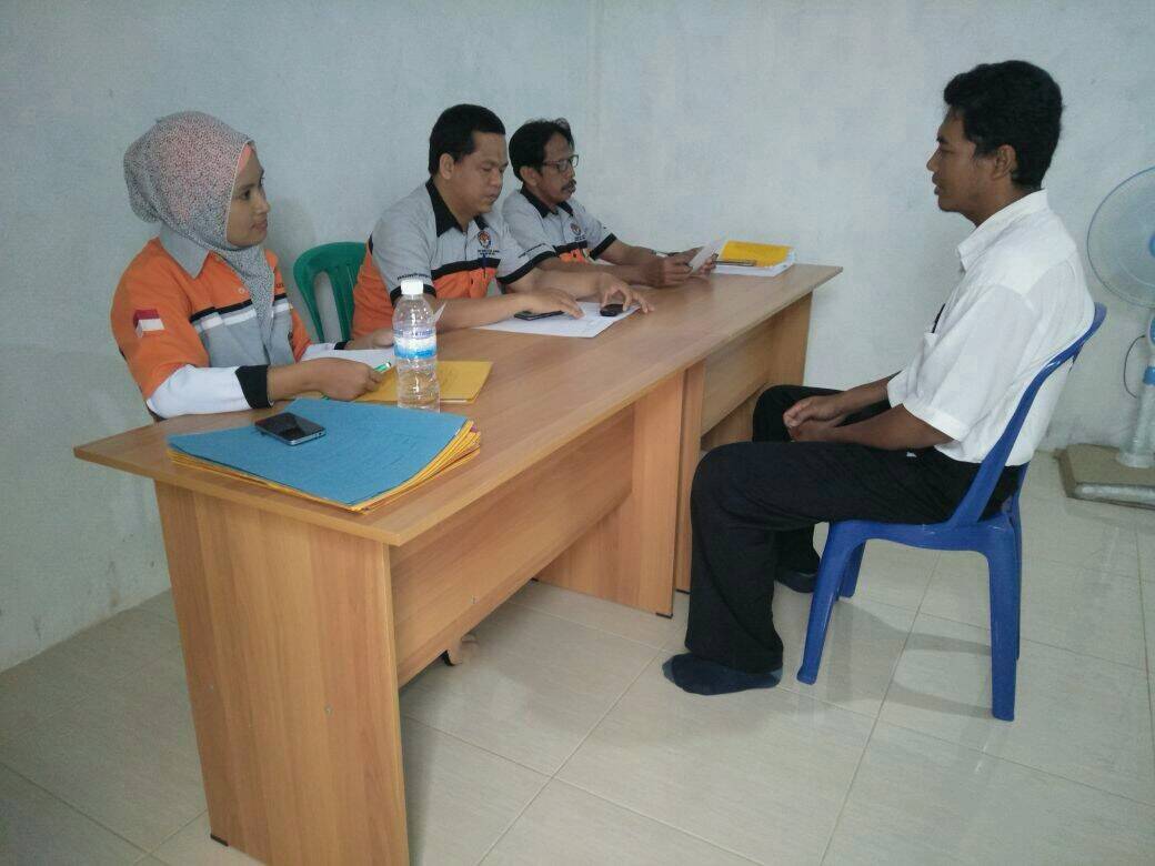 Sembilan Anggota Panwaslu Kelurahan dan Desa di Kecamatan Geragai Dinyatakan Lulus