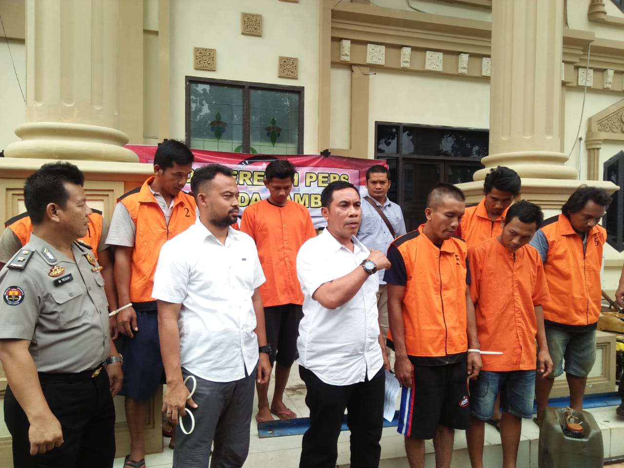 Sembilan pelaku “Illegal Driling” Berhasil Dibekuk
