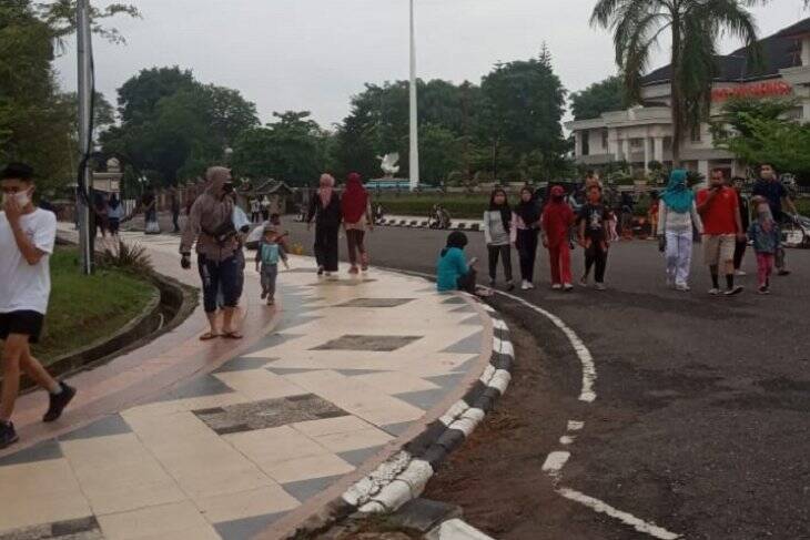 Senam Kantor Gubernur Jambi Dihentikan