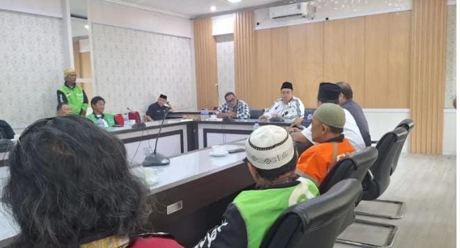 Serikat Keluarga Ojek Online Jambi Temui Ketua DPRD Kota Jambi