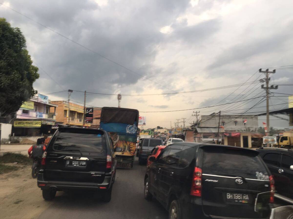Simpang Aur Duri Biangnya Macet Di Jambi