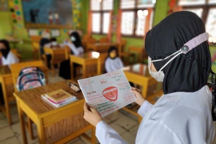 Siswa Kualatungkal Belajar Bikin Iklan