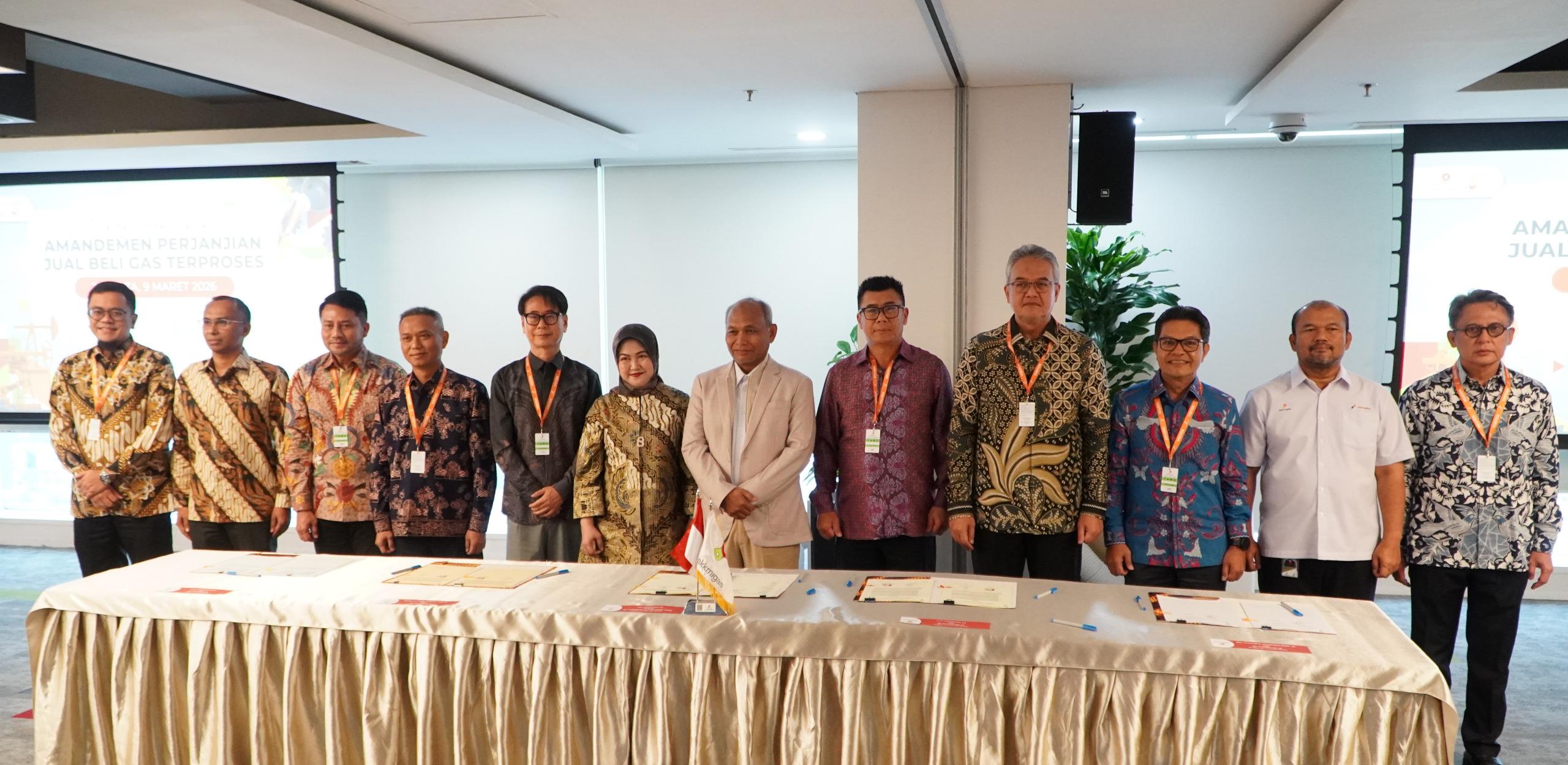 SKK Migas Saksikan Penandatanganan Lima Amandemen PJBG Terproses untuk Mendukung Pelaporan Lifting NGL