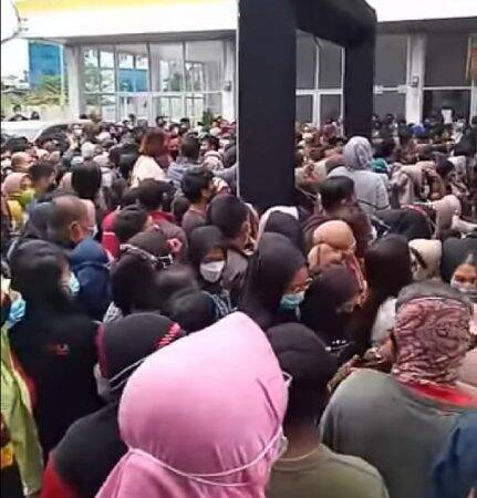 Sst.. Ada Kerumunan Massa Saat PPKM di Kota Jambi