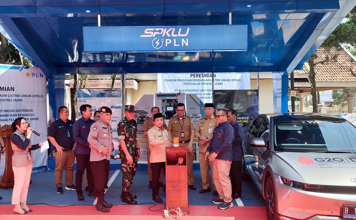 Stasiun Pengisian Kendaraan Listrik Umum Diresmikan Al Haris