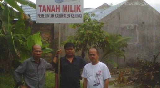 Status Tanah Mess Kerinci, di Sumbar Masih Ngambang