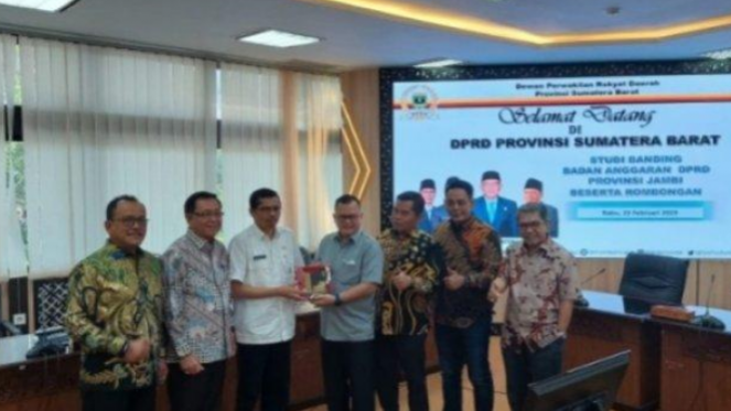 Stuba Banggar DPRD Provinsi Jambi ke Sumatera Barat Terkait Pokir