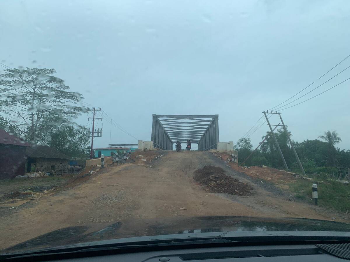 Suara Rendra Usman Perjuangkan Proyek Jembatan Sugeng