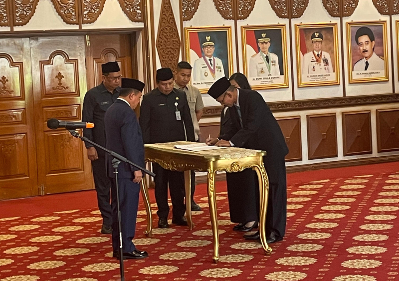 Sudah Kantongi Izin, Al Haris Segera Lantik 6 Pejabat Eselon II Hasil Lelang, Ini Daftar Namanya