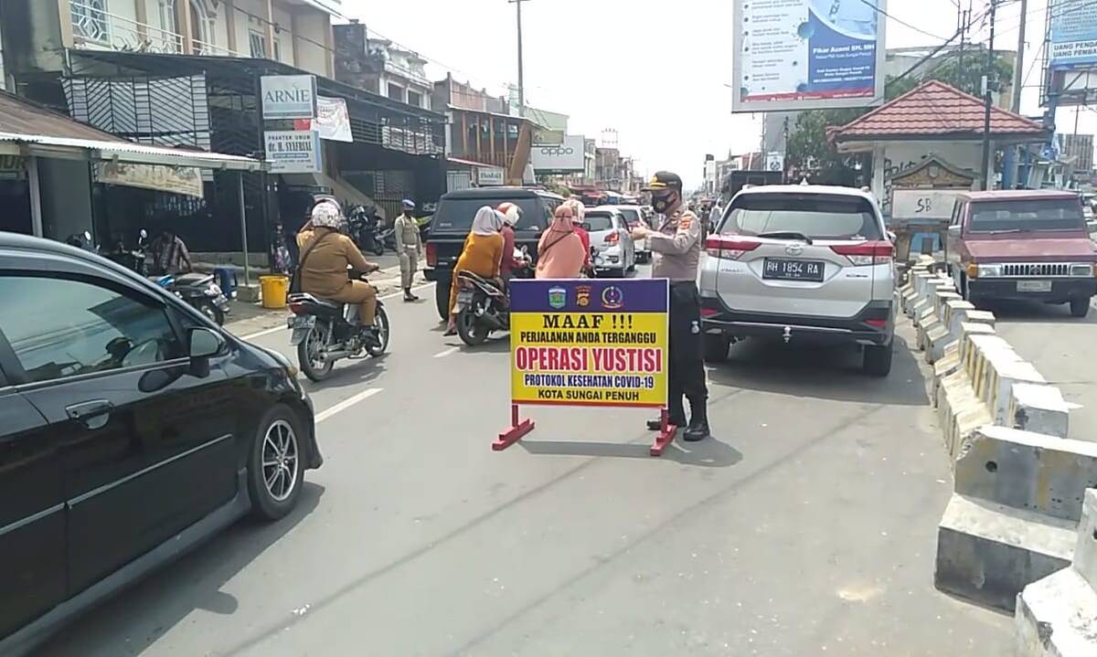 Sungai Penuh Mulai Operasi Yustisi