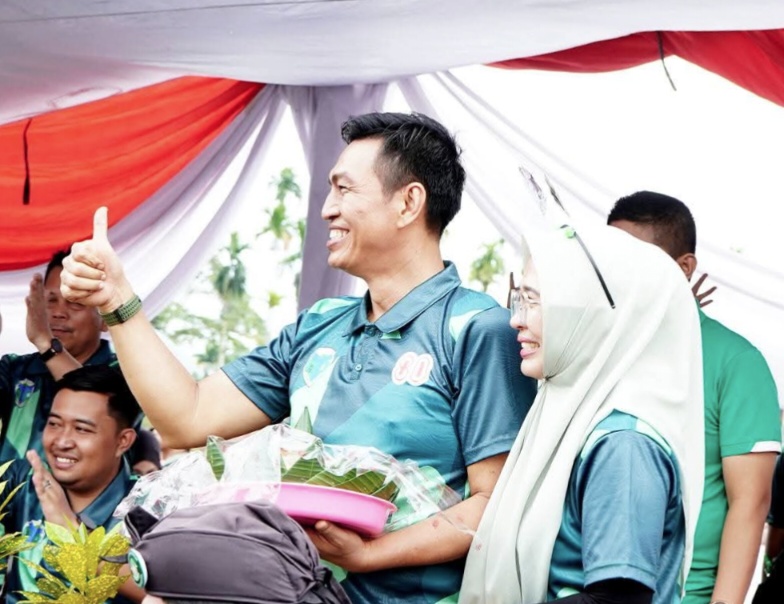 Sungguh Meriah Pawai Pembangunan HUT RI d Batang Hari