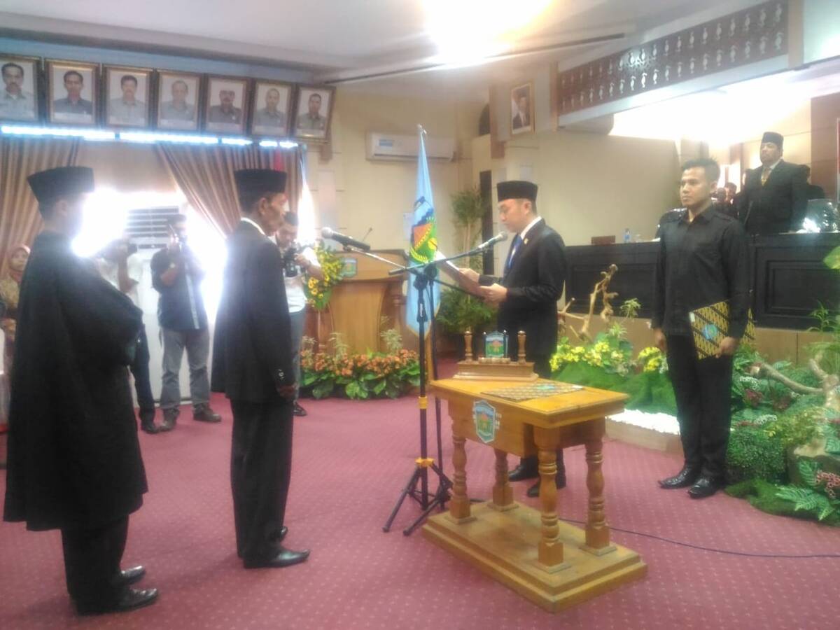 Syaharman Resmi Ganti PAW Yuzarlis
