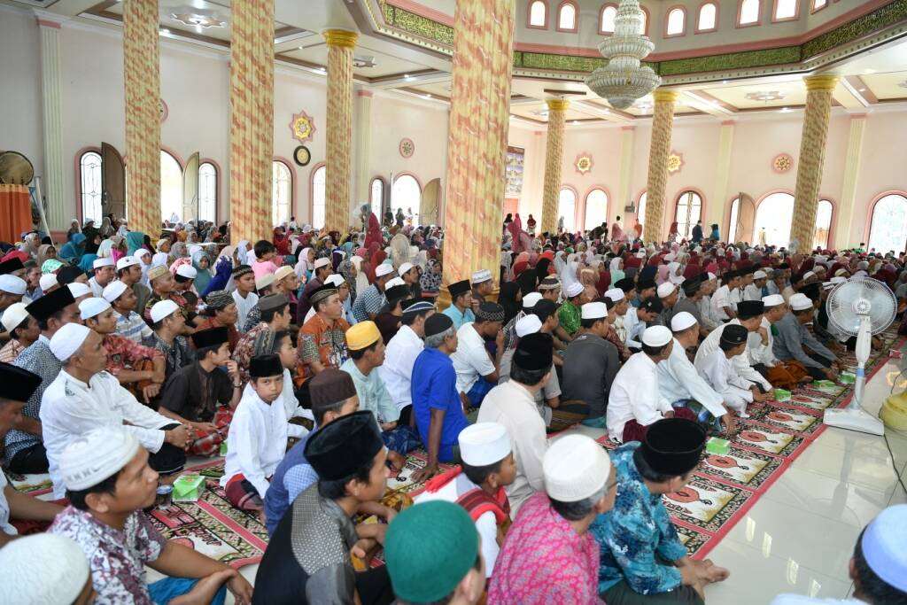 Tablik Akbar HUT Merangin ke-68 Dibajiri Jemaah