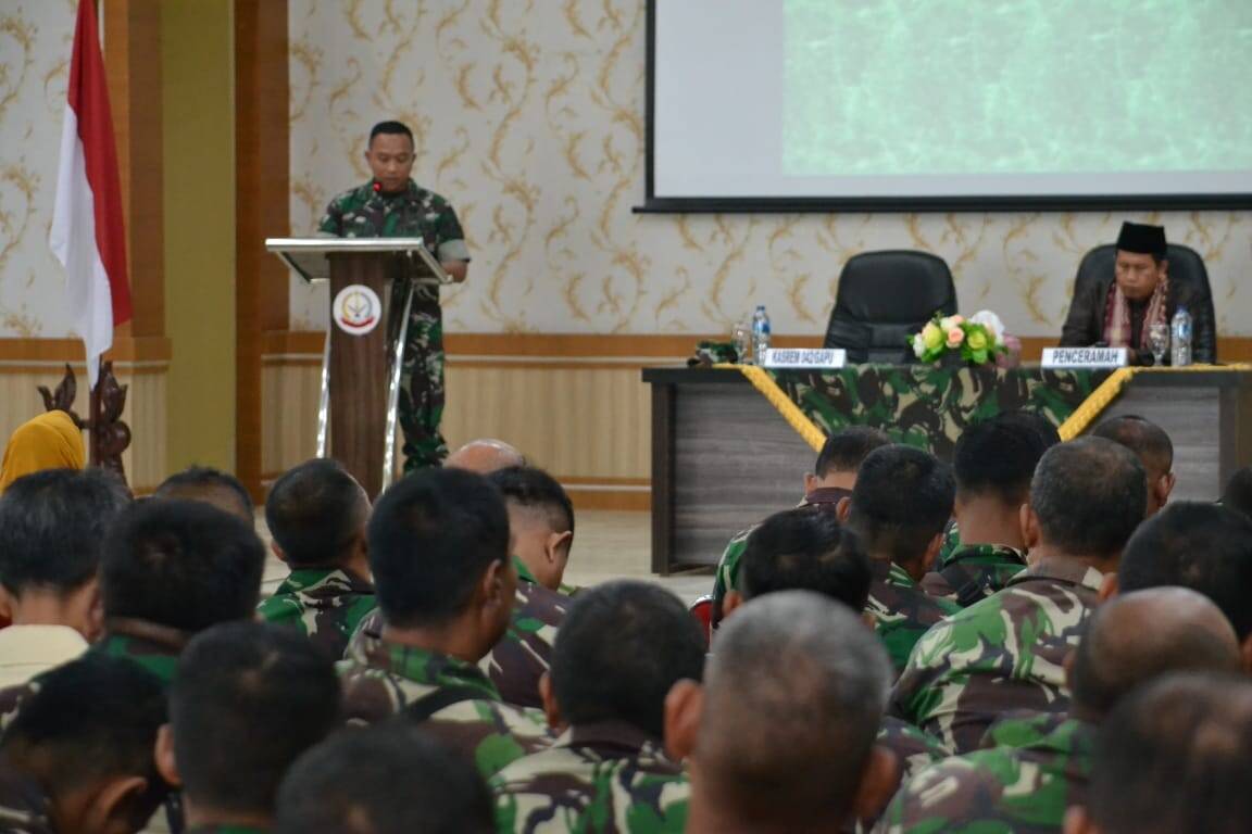 Tahun Baru Islam Sebagai Momentum Peningkatan Iman dan Profesionalisme Prajurit