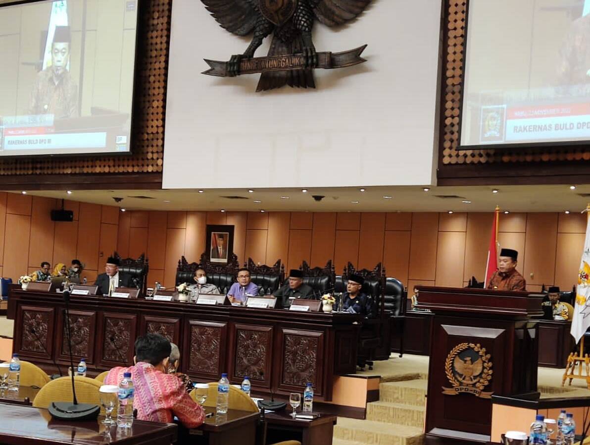 Tampil di Podium Senayan sebagai Utusan Pemprov se-Indonesia, Al Haris Bahas Hubungan Pusat dan Daerah