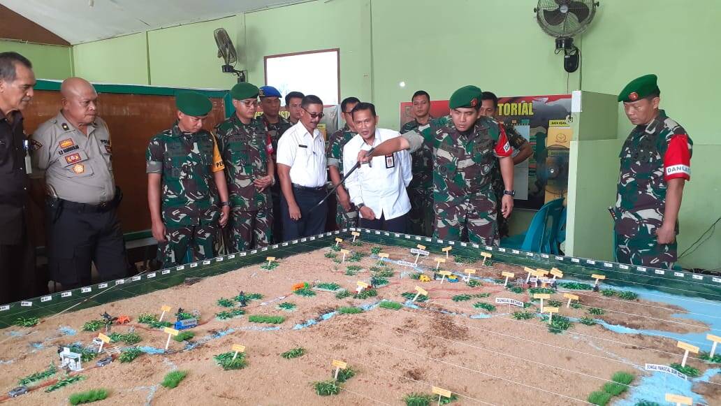 Tanggap Bencana, Kodim 0419/Tanjab Gelar Latihan Penanggulangan Bencana 