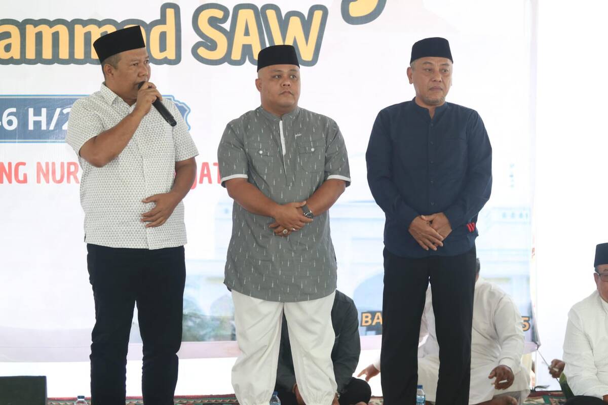 Tanjabtim Gelar Isra Mi&#8217;raj dan Pelepasan Purna Tugas Bupati dan Wakil