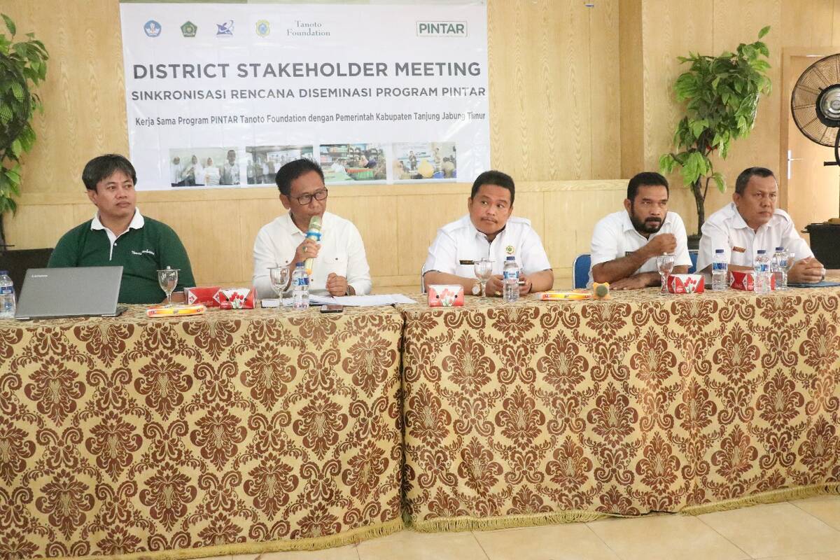 Tanjabtim Kabupaten Pertama Anggarkan Diseminasi Program PINTAR