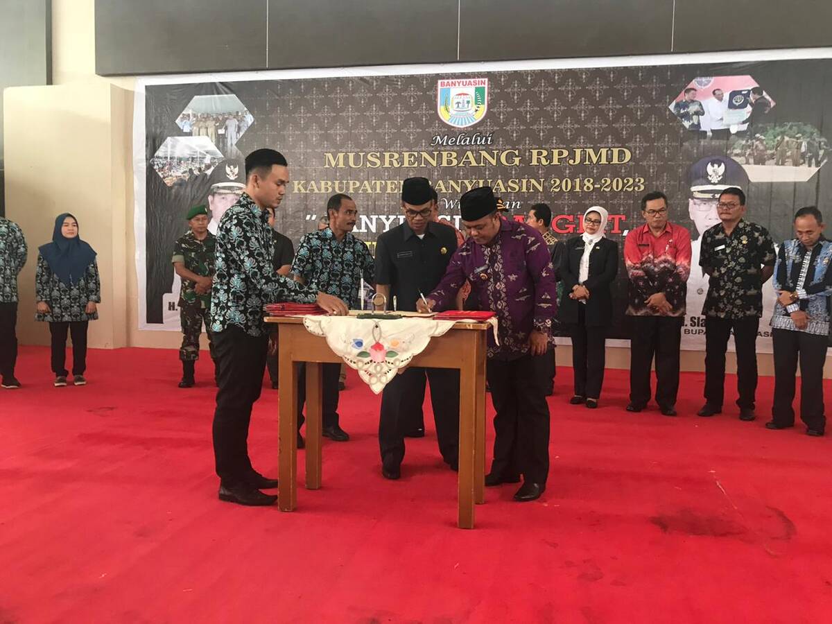 Tanjabtim Tandatangani MoA Kerjasama Dengan Banyu Asin