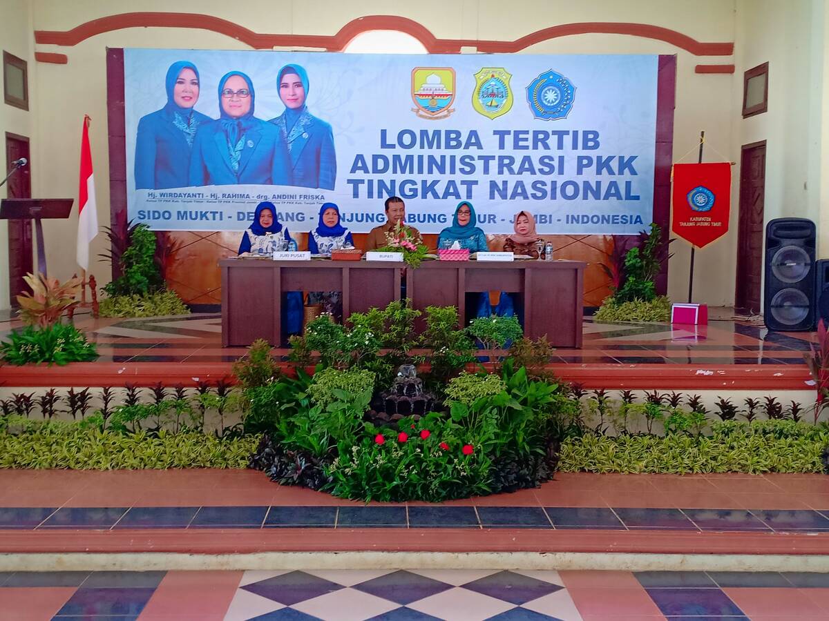 Tanjabtim Wakili Provinsi Jambi Dalam Lomba Tertib Administrasi PKK Tingkat Nasional