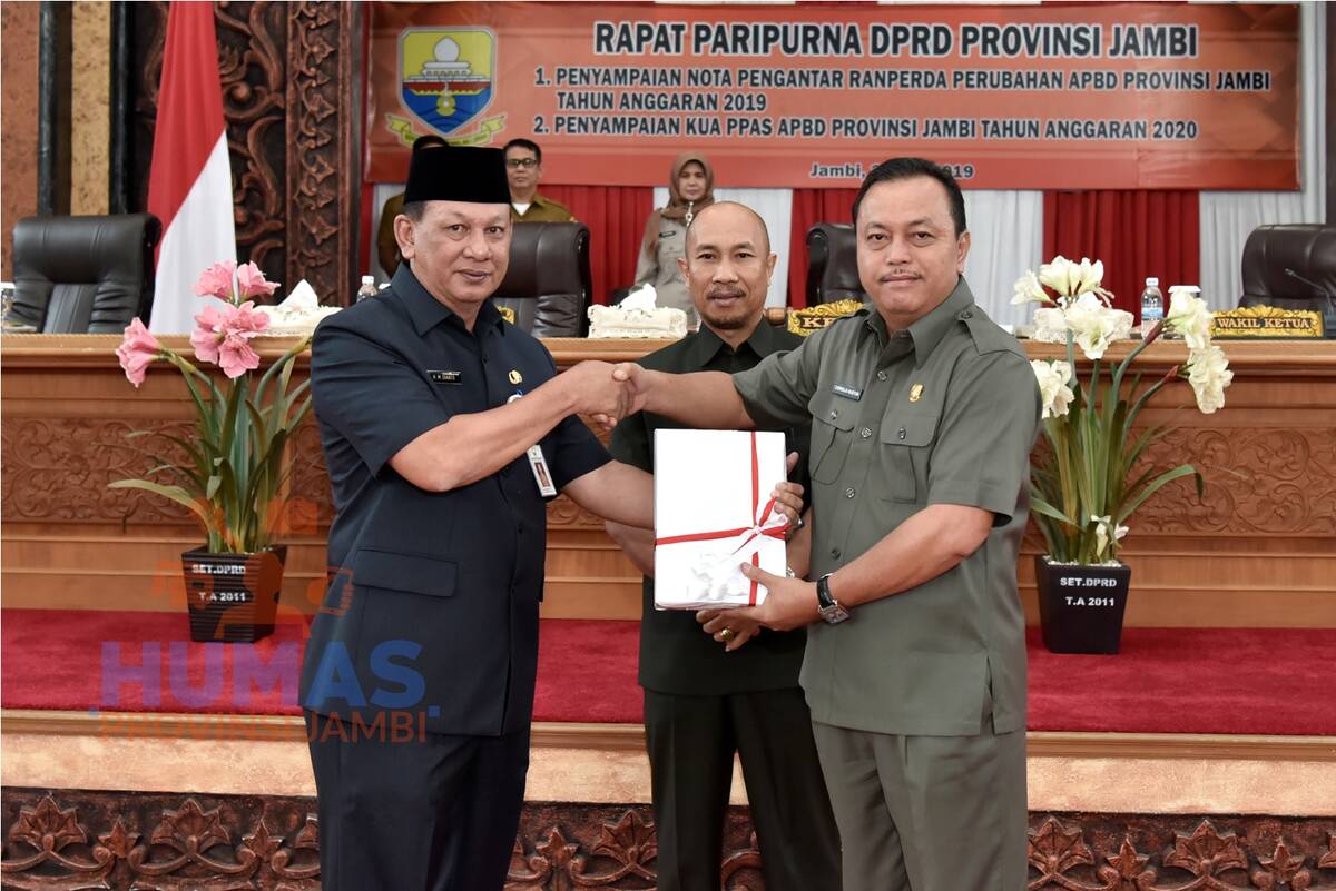 Target Pendapatan APBD 2019 Jambi Rp 4,566 Triliun, Naik 2,74 %