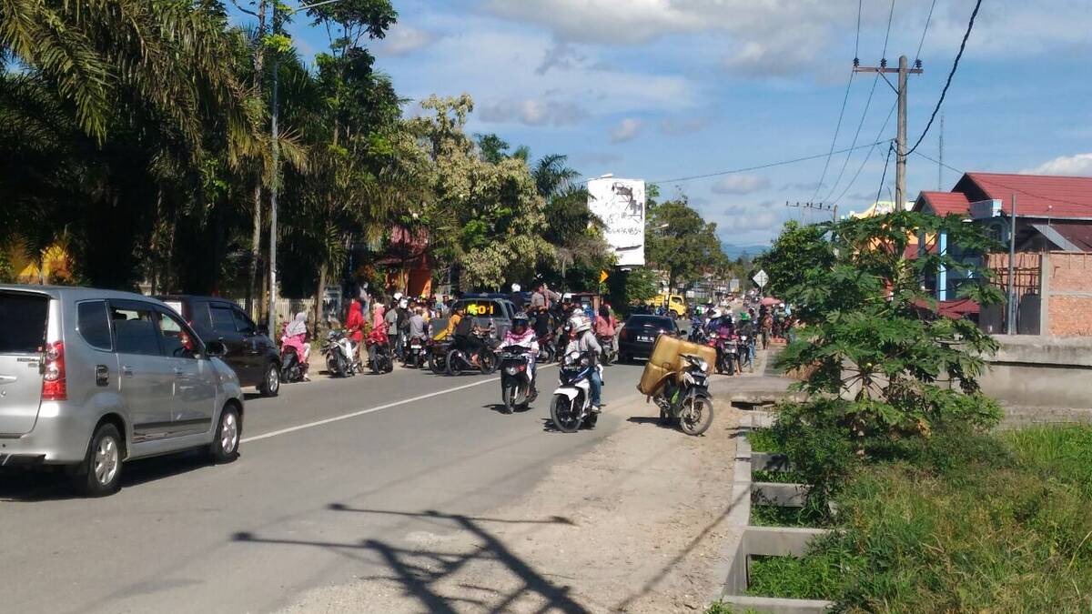 Tawuran Pelajar di Kota Jambi, Sekolah SMKN 2 Rusak