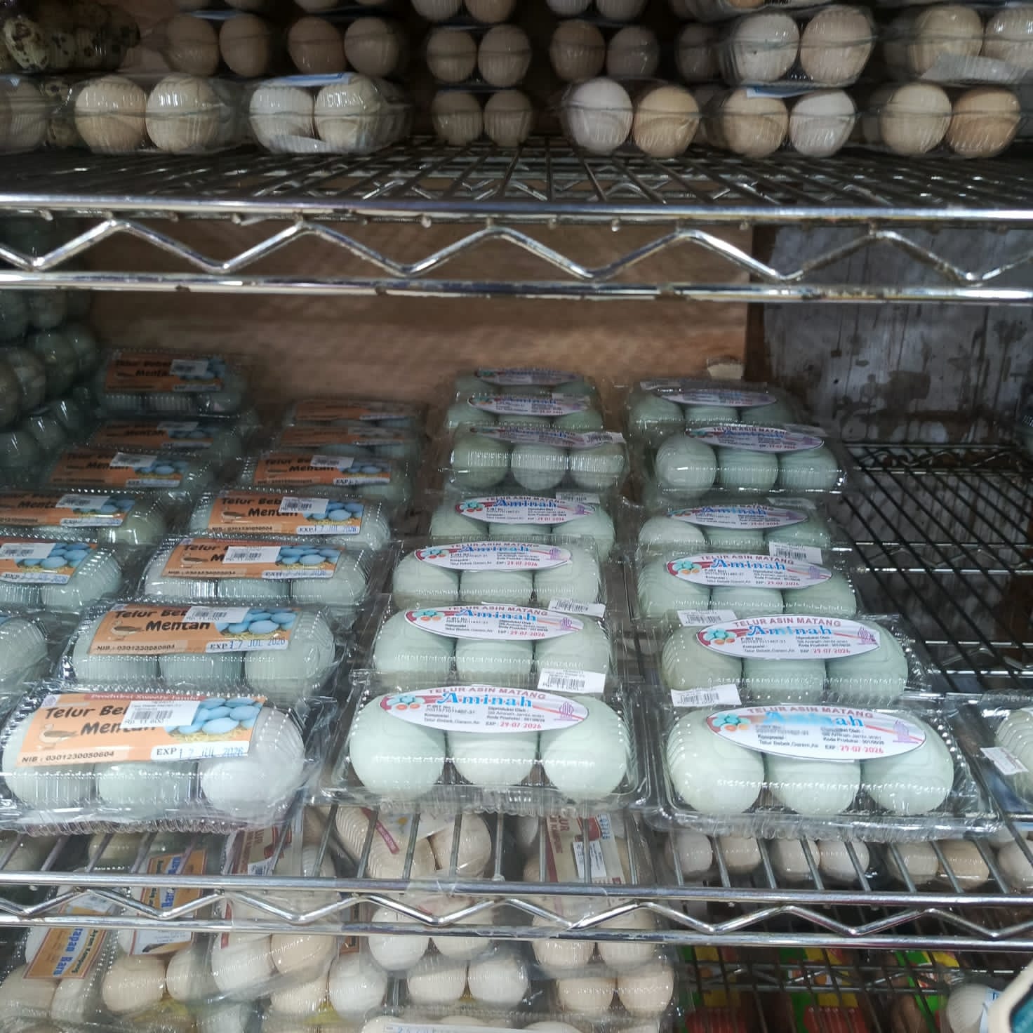 Telur Matang Aminah Kini Bisa Dibeli di 18 Swalayan Kota Jambi