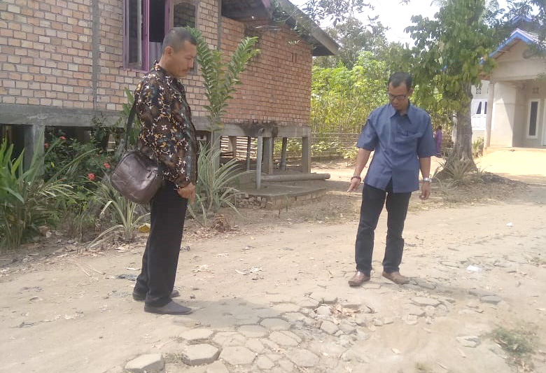 Terkait Pembangunan Jalan RT 5 Berembang, Ini Tanggapan Kades