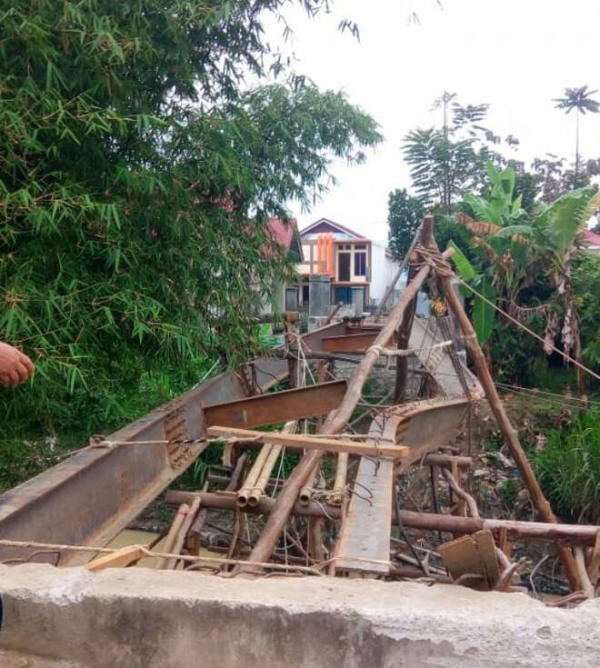 Terkait Pembangunan Jembatan Kota Panjang Kubang, PUPR Kerinci Dinilai Tutup Mata