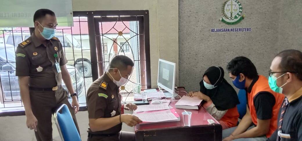 Tersangka Perusak Alkes RS Tebo Ditahan
