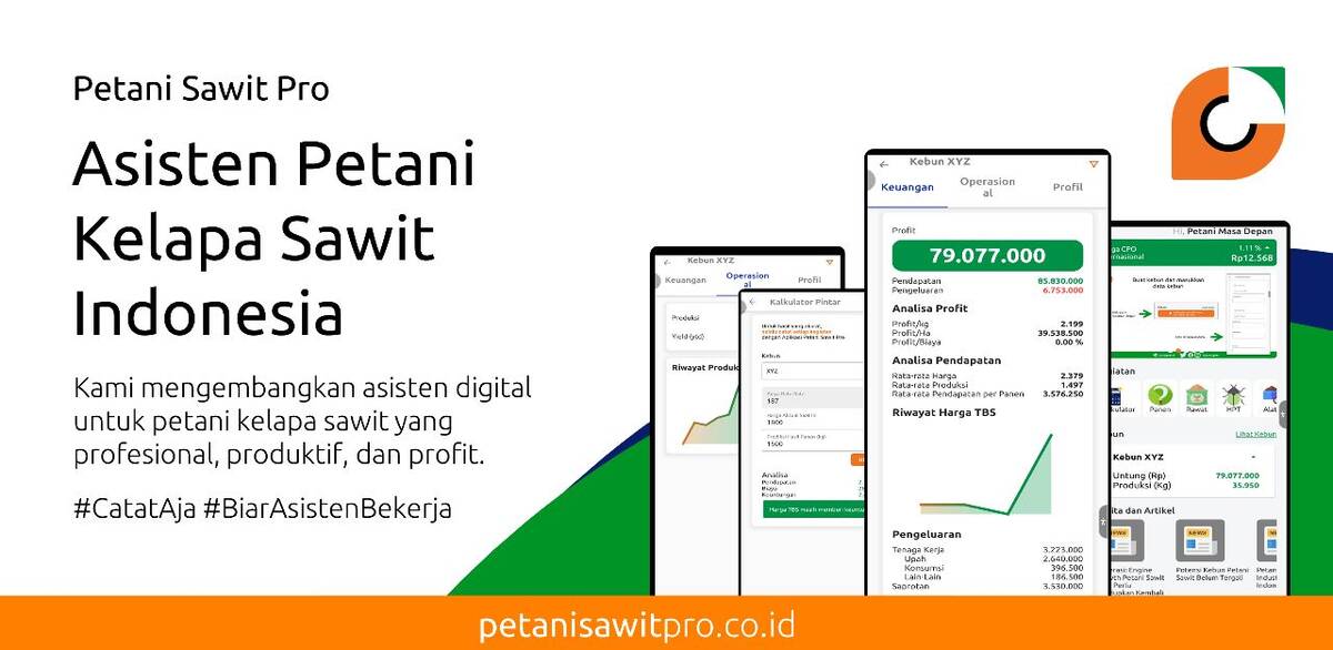 Tersedia di Play Store, Aplikasi Asisten Petani Mampu Tingkatkan Keuntungan Sawit