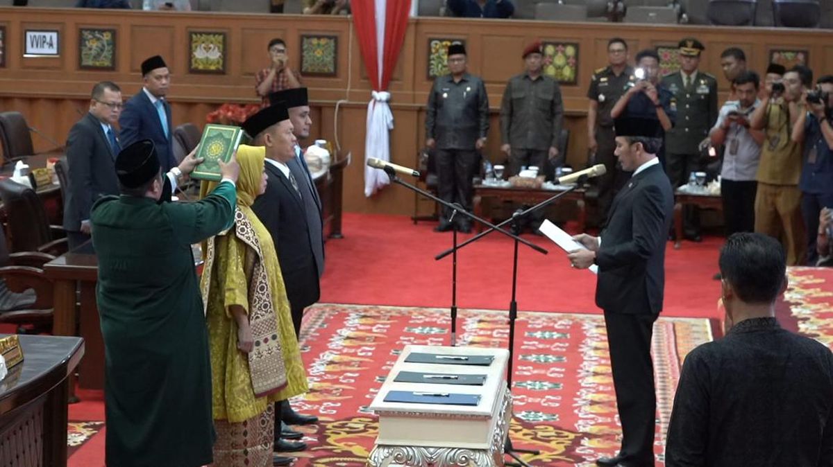 Tiga Anggota DPRD PAW yang Dilantik Edi Purwanto