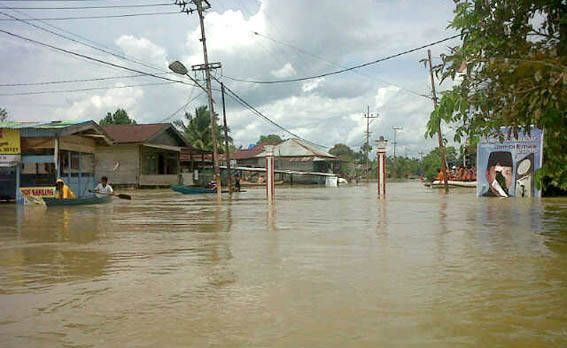 Tiga Daerah Diterjang Banjir