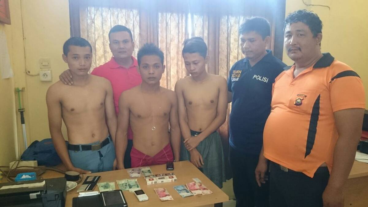 Tiga Pelajar SMA Tertangkap Mencuri