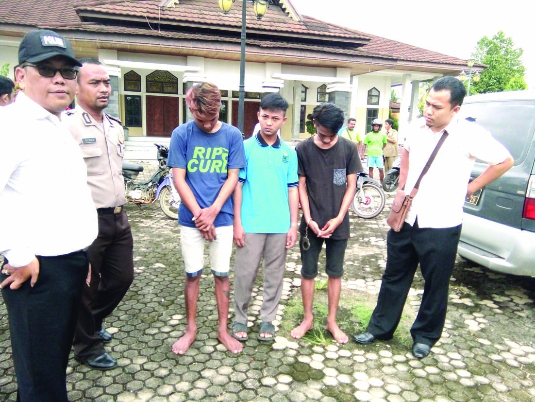 Tiga Pelaku Curanmor Berhasil di Bekuk Polisi