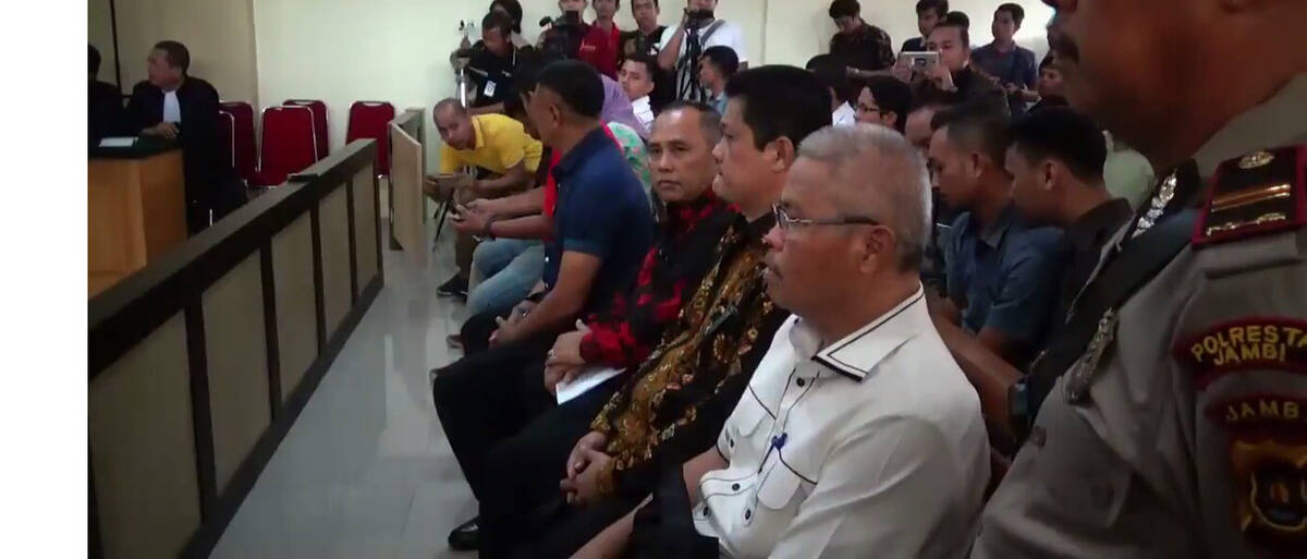 Tiga Terdakwa Suap APBD Jambi Disidangkan