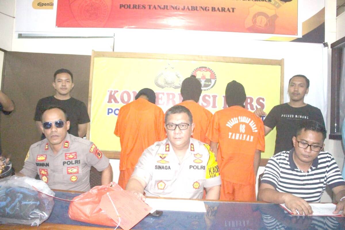 Tiga Tersangka Pemerkosa Anak Bawa Umur Dibekuk Polisi