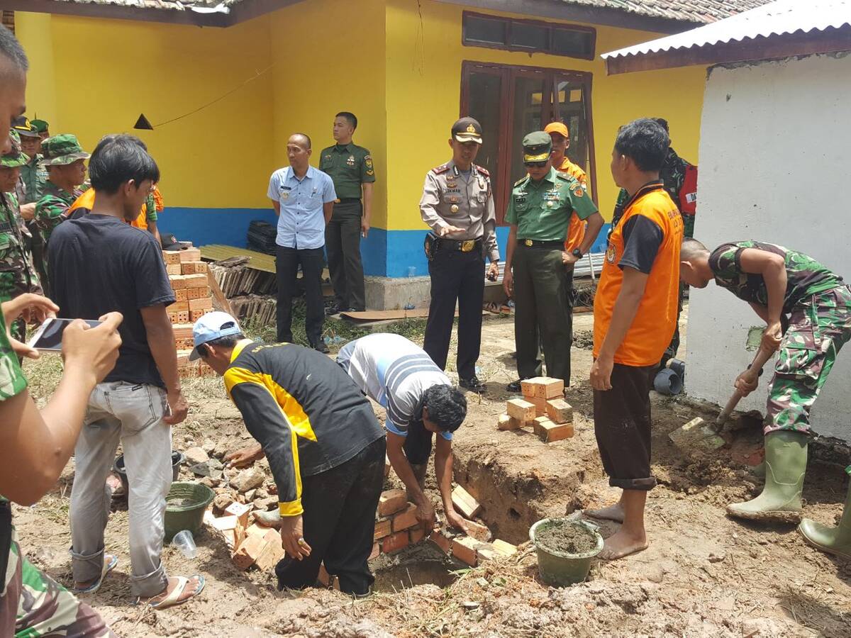 Tim Wasev Mabesad Berikan Penilaian Postif Kepada TMMD ke 100 Kodim 0415/BTH