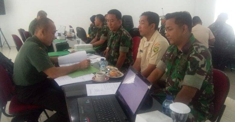 Tim Wasrik Itdam II/Swj Kunjungi Satuan Jajaran Korem 042/Gapu