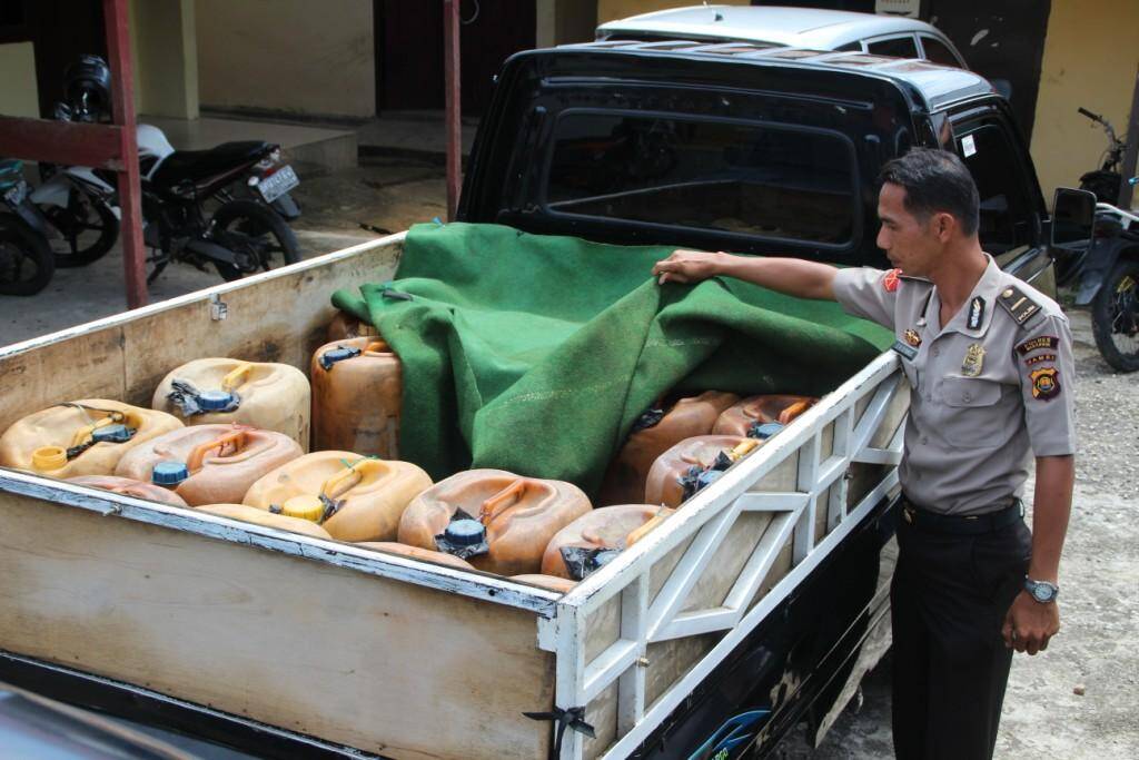 Timbun BBM Haris Dibekuk Polisi