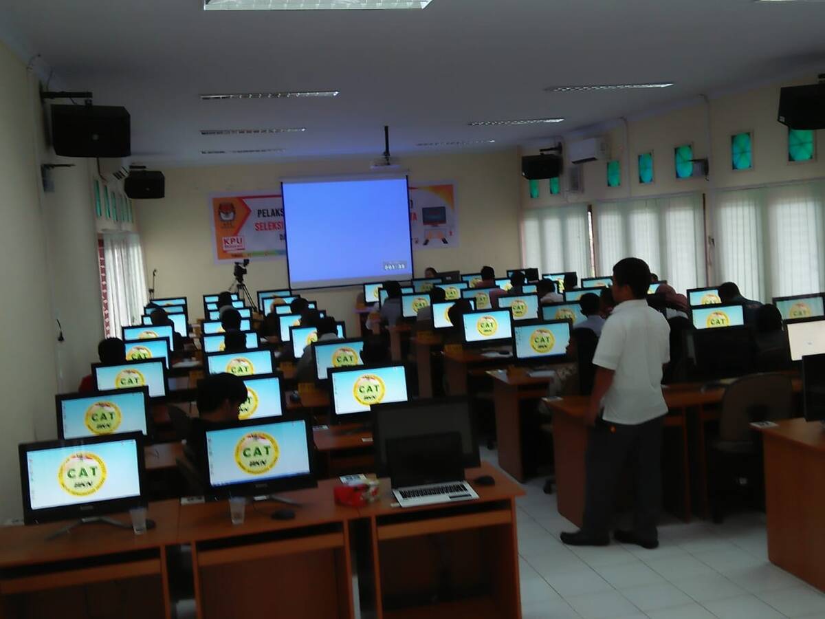Timsel Lakukan Cat Secara Maraton Untuk 4 Kabupaten Dan Kota