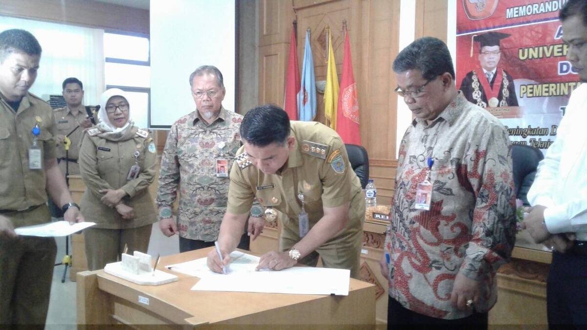 Tingkatkan Kualitas Pendidikan, Unja-Pemkot Tandatangani Kerjasama