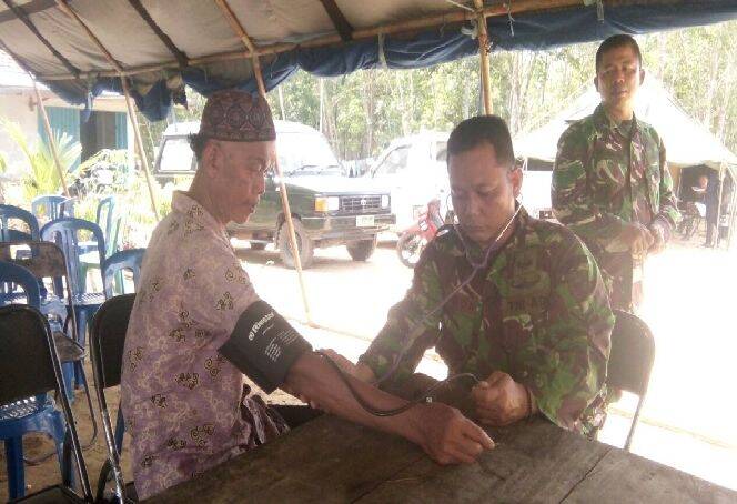 TMMD Gelar Pengobatan Gratis