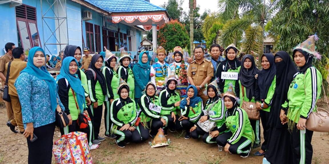 TP-PKK Desa Sungai Raya Ikut Meriahkan Jambore PKK Tingkat Kecamatan Nipah Panjang
