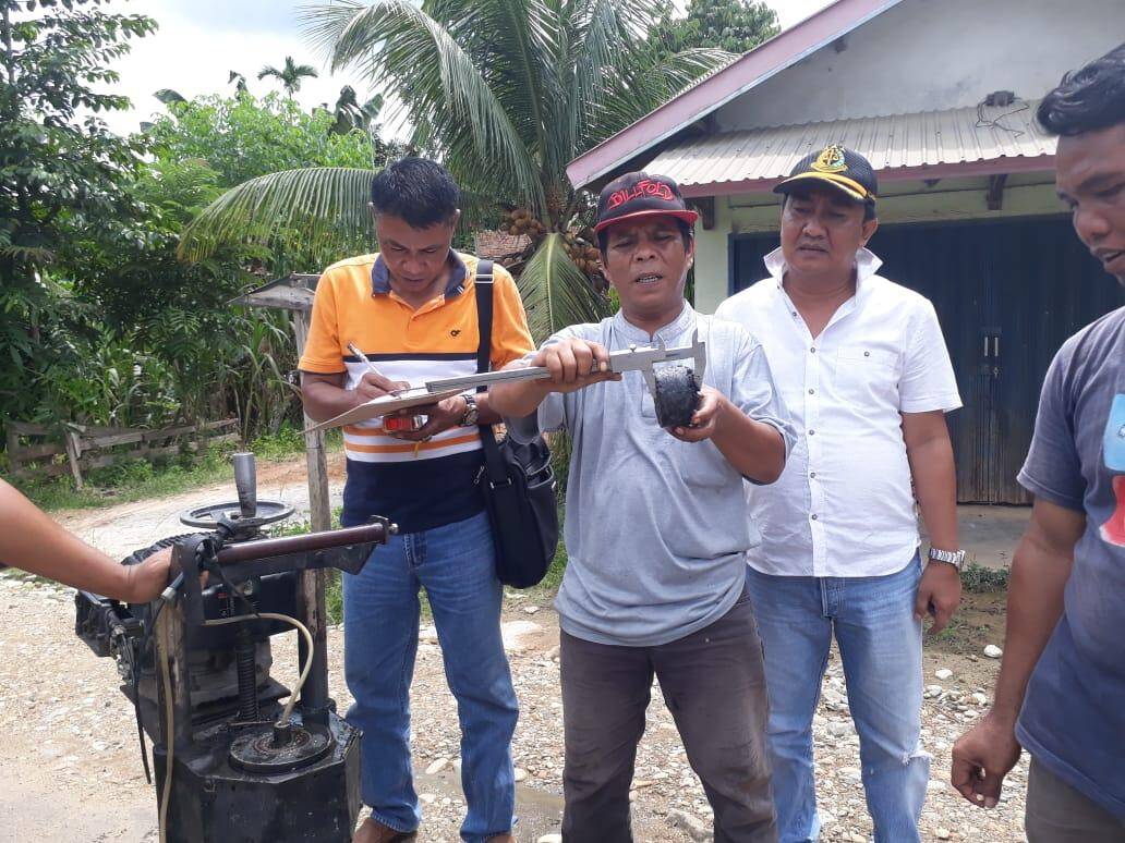 TP4D Intruksikan Rekanan PT.Hanro Perbaiki Beberapa Titik Jalan Yang Rusak