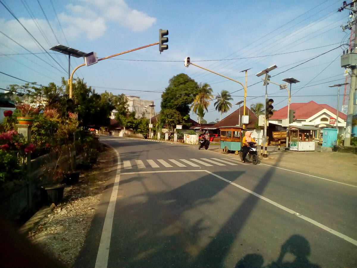 Traffic Light di Banko tak Berfunsi