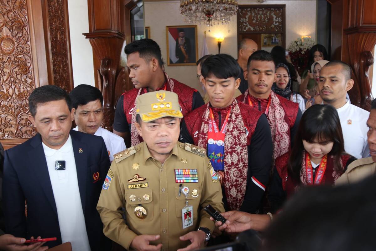 Tujuh Atlet Jambi Peraih Medali SEA Games 2023 Dapat &#8216;Ikan Segar&#8217; dari Al Haris