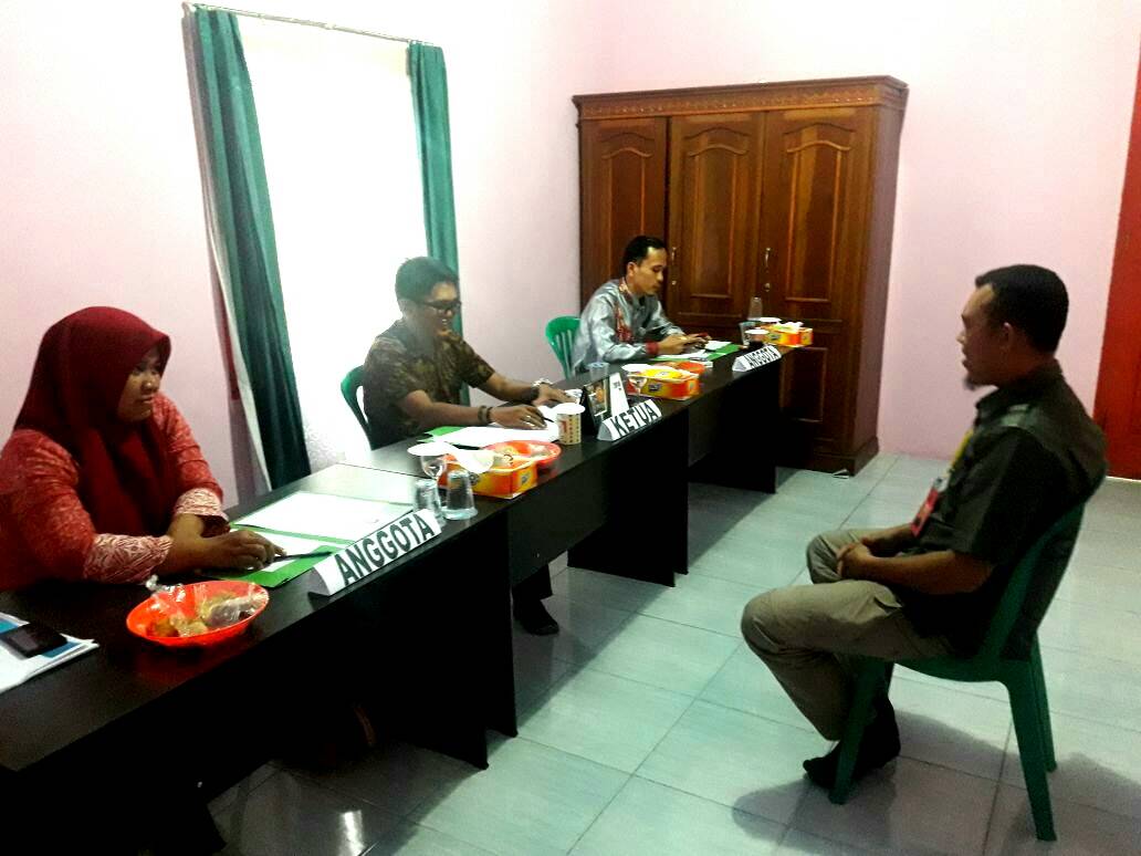 Tujuh Peserta Panwaslu Kelurahan Desa di Kecamatan Muara Sabak Barat Lulus Tes